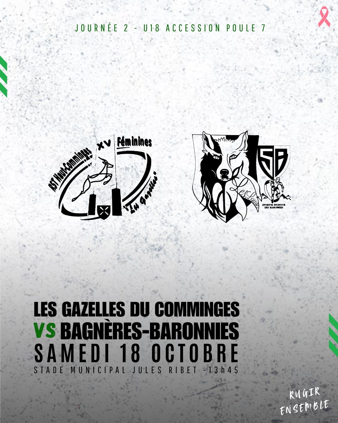 Prochain match U18 Accession Stade Bagnerais