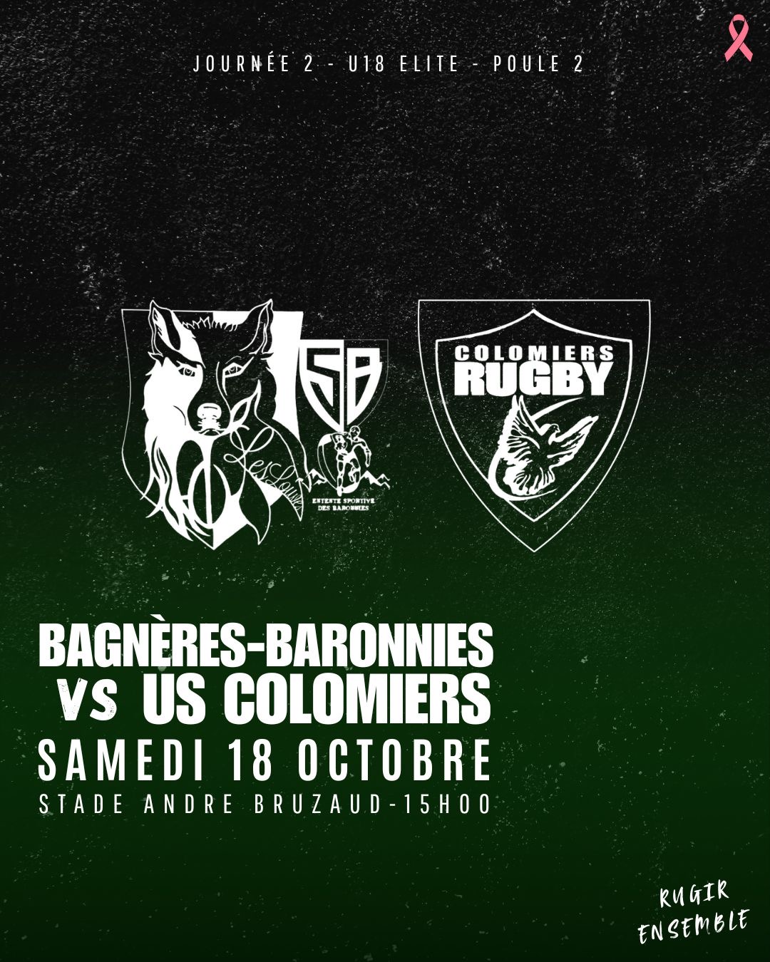 Prochain match U18 Elite Stade Bagnerais